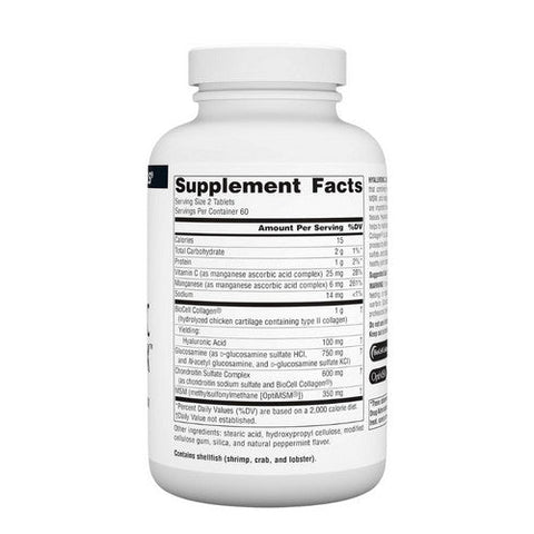 Source Naturals, Hyaluronic Joint Complex, 120 Tabs Source Naturals