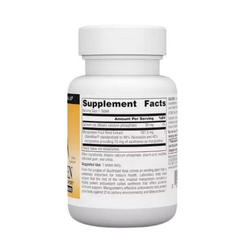 Source Naturals, Mangosteen, 187.5 mg, 60 Tabs Source Naturals