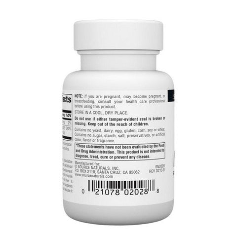 Source Naturals, Mega-folinic, 800 Mcg, 120 Tabs Source Naturals