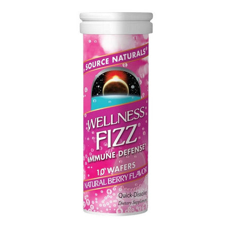 Source Naturals, Wellness Fizz Wafer, 10 Wafers Source Naturals