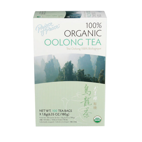 Prince Of Peace, Organic Oolong Tea, 100 Bags Prince Of Peace