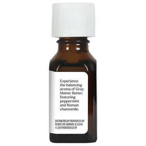Aura Cacia, Pure Aromatherapy Oil Gray Matter Batter Peppermint And Roman Chamomile, 0.5 Oz Aura Cacia