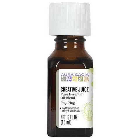 Aura Cacia, Essential Solutions Oil, Creative Juice 0.5 Oz Aura Cacia