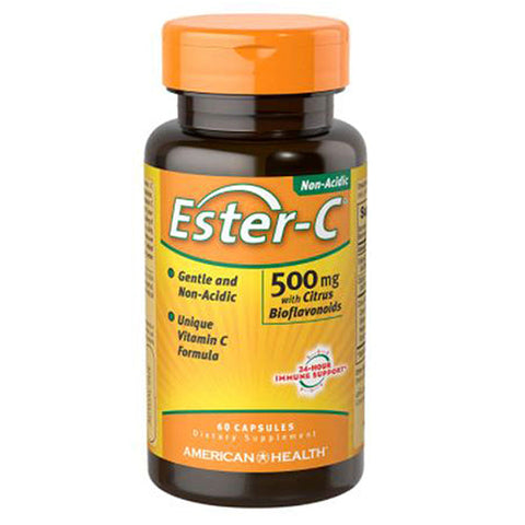 Solgar, Ester-c With Citrus Bioflavonoids, 500 mg, 60 Caps Solgar