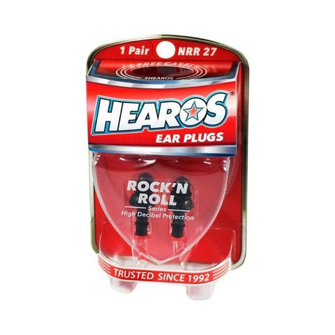 Hearos, Earplugs Rock 'N Roll Series With Free Case, 2 Pc Hearos