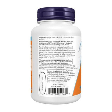 Now Foods, Ultra Omega-3 Fish Oil, 90 Softgels