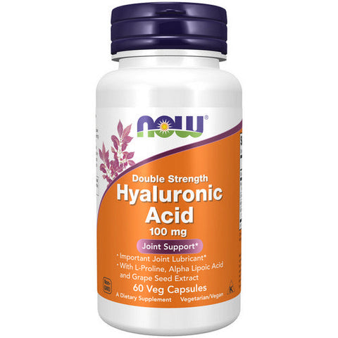 Now Foods, Hyaluronic Acid, 100 mg, 60 Vcaps Now Foods