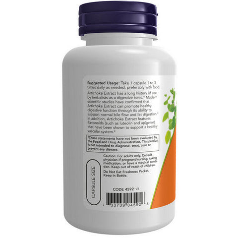 Now Foods, Artichoke Extract, 450 mg, 90 Vcaps Now Foods