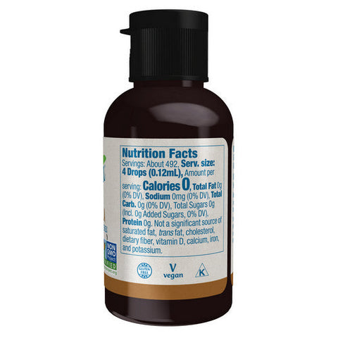 Now Foods, BetterStevia Liquid French Vanilla, 2 Oz Now Foods
