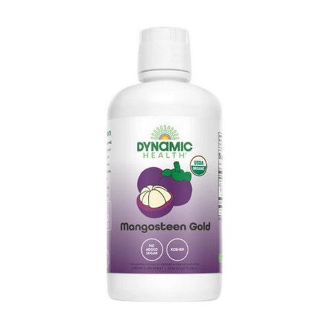 Dynamic Health Laboratories, Organic Mangosteen Gold, 32 Oz Dynamic Health Laboratories