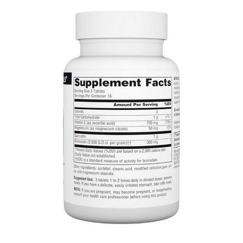 Source Naturals, Activated Quercetin, 50 Tabs Source Naturals