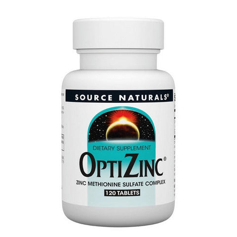 Source Naturals, OptiZinc, 30 Mg, 120 Tabs Source Naturals