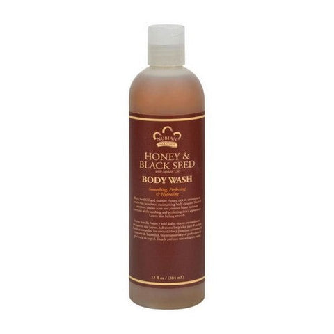 Nubian Heritage, Honey And Black Seed Body Wash, Honey & Black Seed, 13 Oz Nubian Heritage