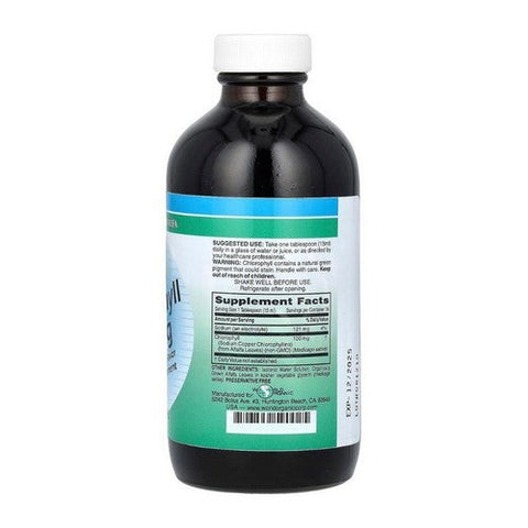 World Organics, Liquid Chlorophyll, 100 Mg, 4 Oz World Organics