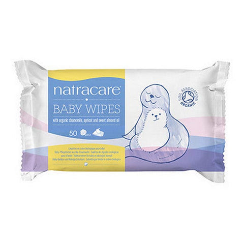 Natracare, Baby Wipes, 50 Ct Natracare