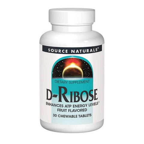 Source Naturals, D-Ribose, 1000 mg, 30 Tabs Source Naturals