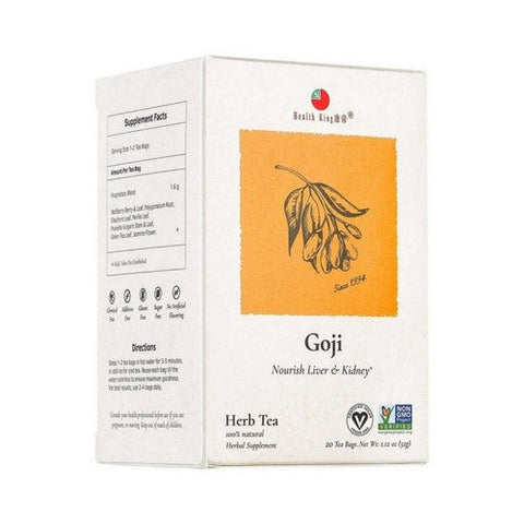 Health King, Goji Herb Tea, 20 Bags Health King