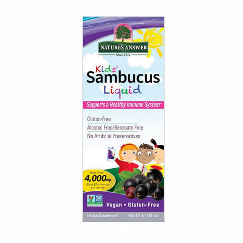 Nature's Answer, Sambucus Kids, 4 oz Nature's Answer