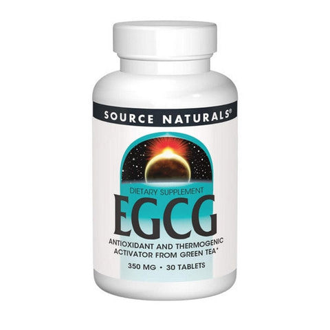 Source Naturals, EGCG from Green Tea, 350 mg, 30 tabs Source Naturals