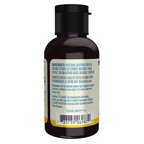 Now Foods, Lemon Twist Liquid Stevia, 2 Oz Now Foods