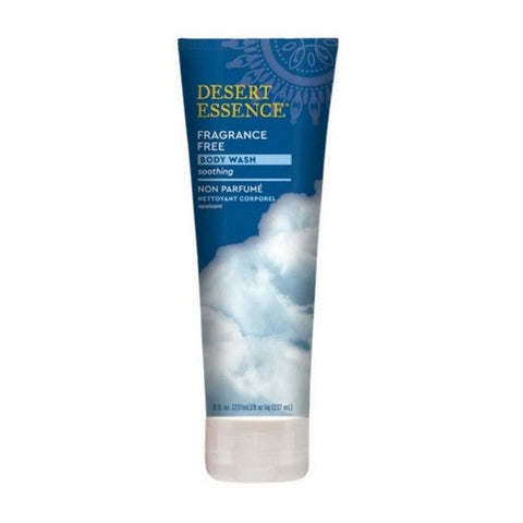Desert Essence, Organic Soothing Body Wash Fragrance Free, 8 Oz Desert Essence