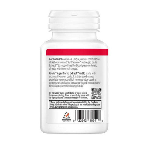 Kyolic, Kyolic Formula 109, 80 Caps Kyolic