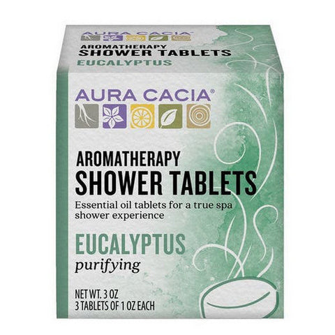 Aura Cacia, Shower Tablets, Eucalyptus, 3 Tablets Aura Cacia