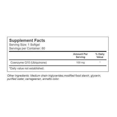 Country Life, CoEnzyme Q10, 60 Softgels Country Life