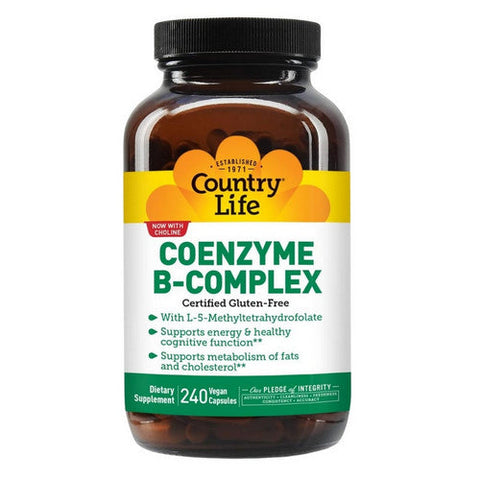 Country Life, Coenzyme B-complex, 240 Caps Country Life