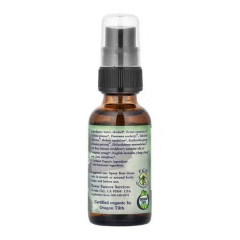Flower Essence Services, Fear-Less Spray, 1 oz Flower Essence Services