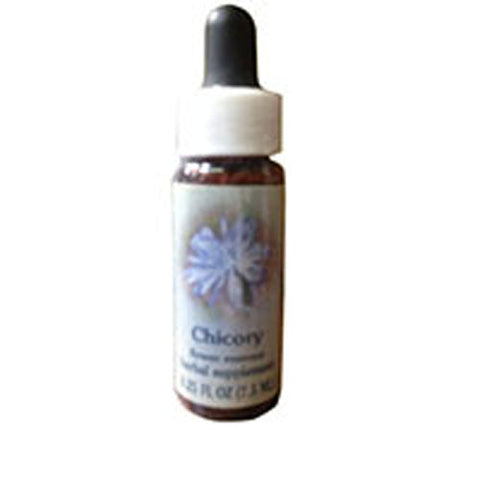 Flower Essence Services, Chicory Dropper, 0.25 oz Flower Essence Services
