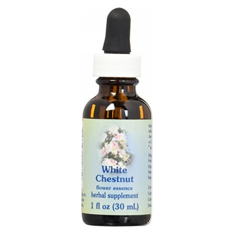 Flower Essence Services, White Chestnut Dropper, 1 oz Flower Essence Services