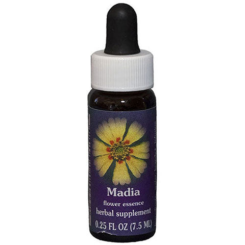 Flower Essence Services, Madia Dropper, 0.25 oz Flower Essence Services