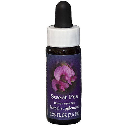 Flower Essence Services, Sweet Pea Dropper, 0.25 oz Flower Essence Services