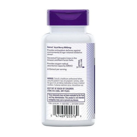 Natrol, Acai, 1000 mg, 60+15 Caps Natrol