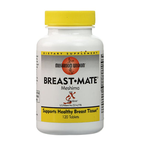 Maitake Mushroom Wisdom, Breast-Mate, 120 Vegetable Tablets Maitake Mushroom Wisdom