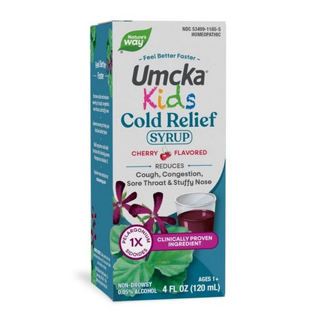 Umcka Kids Cold Relief Syrup 4 Oz / Cheery by Nature's Way