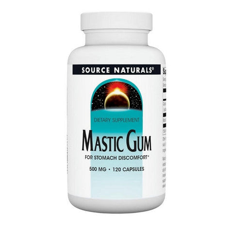 Source Naturals, Mastic Gum Extract, 500 mg, 120 Caps Source Naturals