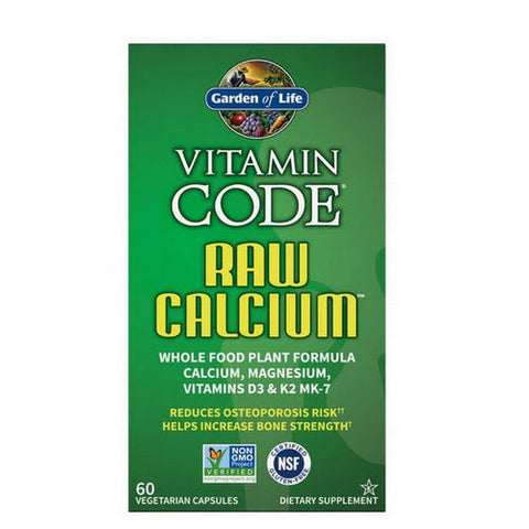 Garden of Life, Vitamin Code, Raw Calcium 60 Caps Garden of Life