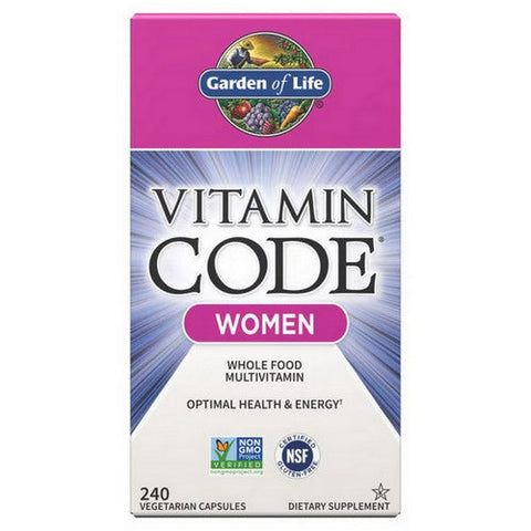 Garden of Life, Vitamin Code Women Multivitamin, 24 Caps Garden of Life