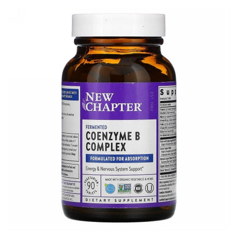 New Chapter, Fermented Coenzyme B Complex, 90 Tabs New Chapter