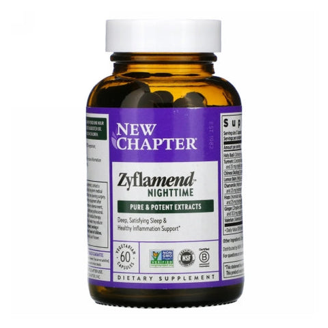 New Chapter, Zyflamend Nighttime, 180 Softgels New Chapter