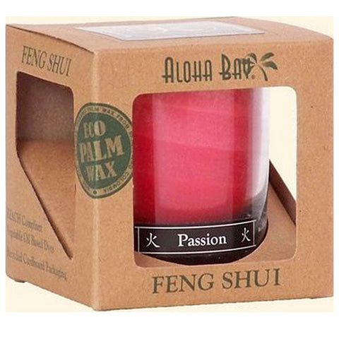 Aloha Bay, Feng Shui Candle Jar, Fire Passion 2.5 oz Aloha Bay