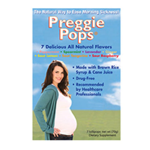 Three Lollies, Preggie Pops, Assorted Flavors 7 CT Three Lollies