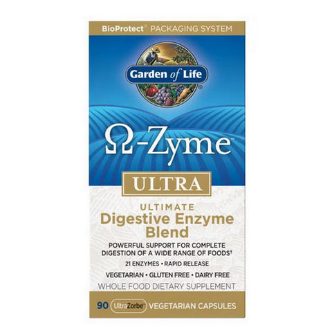 Garden of Life, Omega-Zyme Ultra, 90 Caps Garden of Life