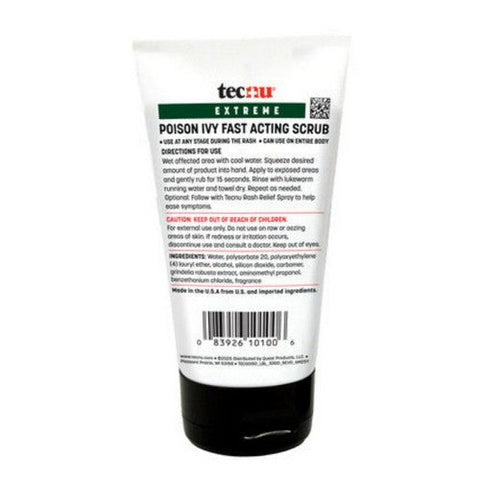 Tecnu, Poison Ivy And Oak Scrub Extreme, 4 Oz