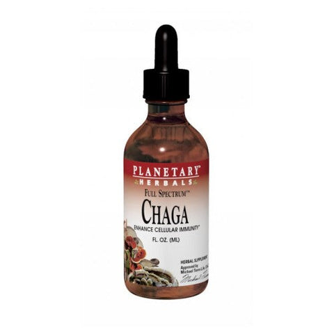 Planetary Herbals, Full Spectrum Chaga, Liquid Extract 4 fl oz Planetary Herbals