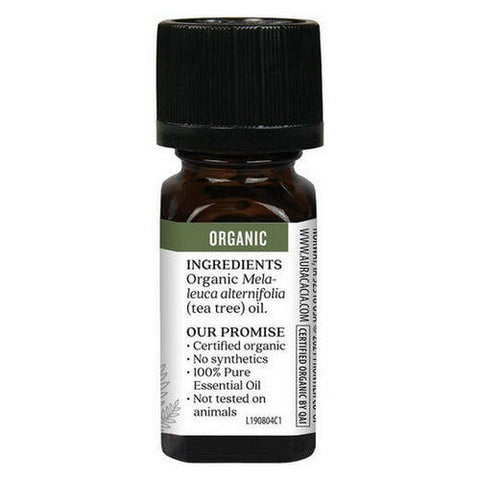 Aura Cacia, Organic Pure Aromatherapy Oil Tea Tree, 0.25 Oz Aura Cacia
