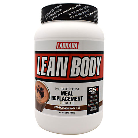 LABRADA NUTRITION, Lean Body Meal Replacement Formula, Chocolate Ice Cream 2.47 lb LABRADA NUTRITION