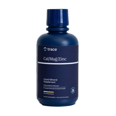 Trace Minerals, Liquid Cal/Mag/Zinc, 16 oz Trace Minerals